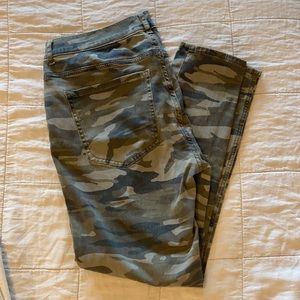 Express Skinny Jeans Camo